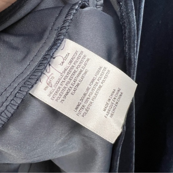 Anthropologie Jenny Yoo Ryland Velvet Cross Over Long Sleeve Maxi Dress - Picture 6 of 7